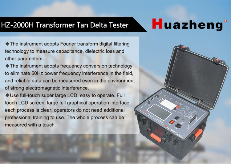 Transformer Dielectric Loss Test Anti-Interference Different Frequency Tangent Delta Tester